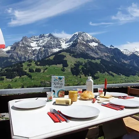 Zentrale Panorama Duplex-wohnung Adelboden