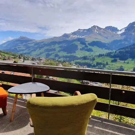 Zentrale Panorama Duplex-wohnung Adelboden